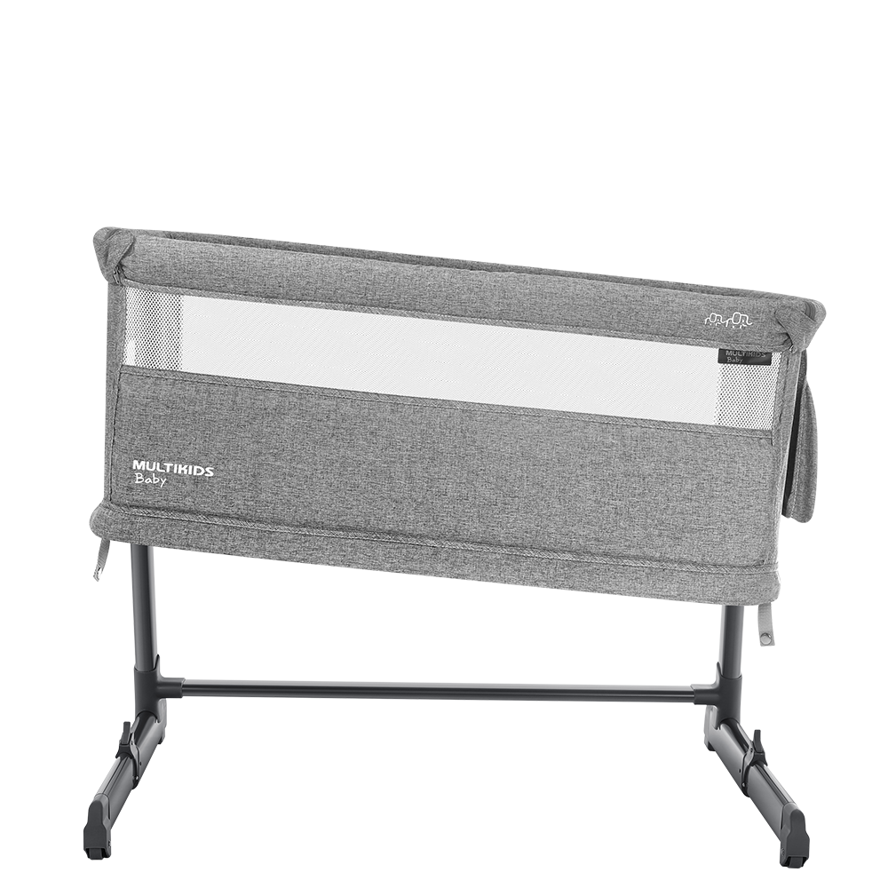 Cuna 3 En 1 Multikids Baby Nest Gris BB710SA-4