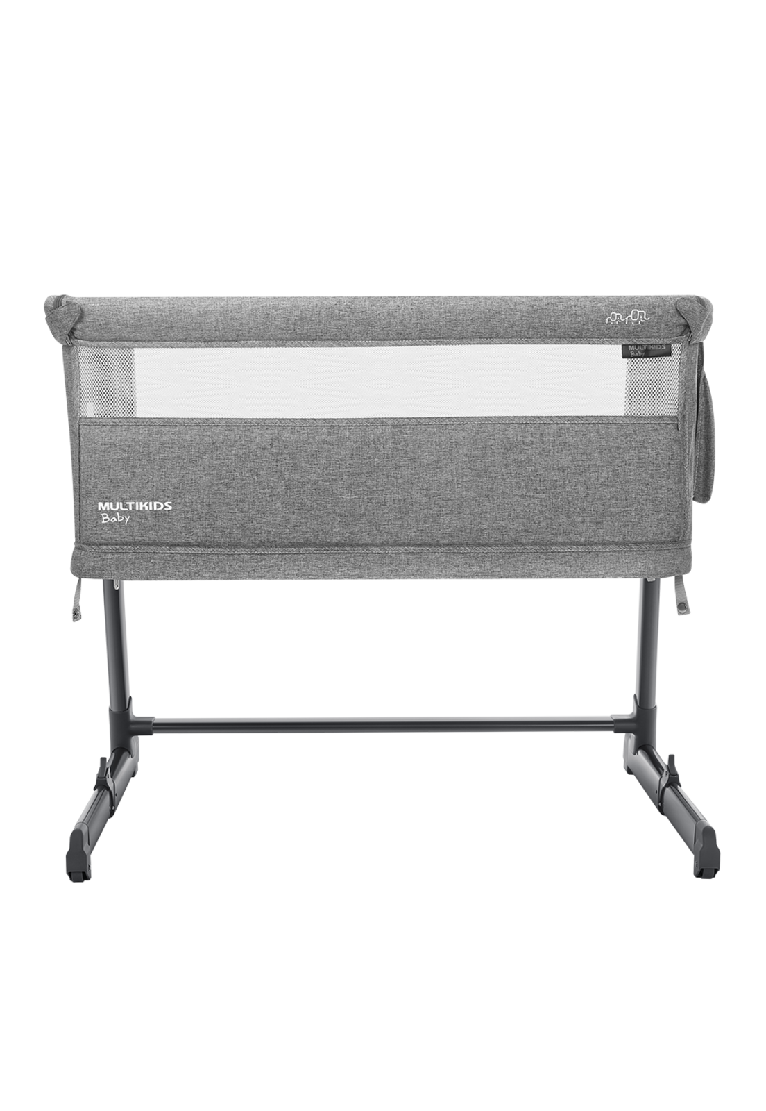 Cuna 3 En 1 Multikids Baby Nest Gris BB710SA-3