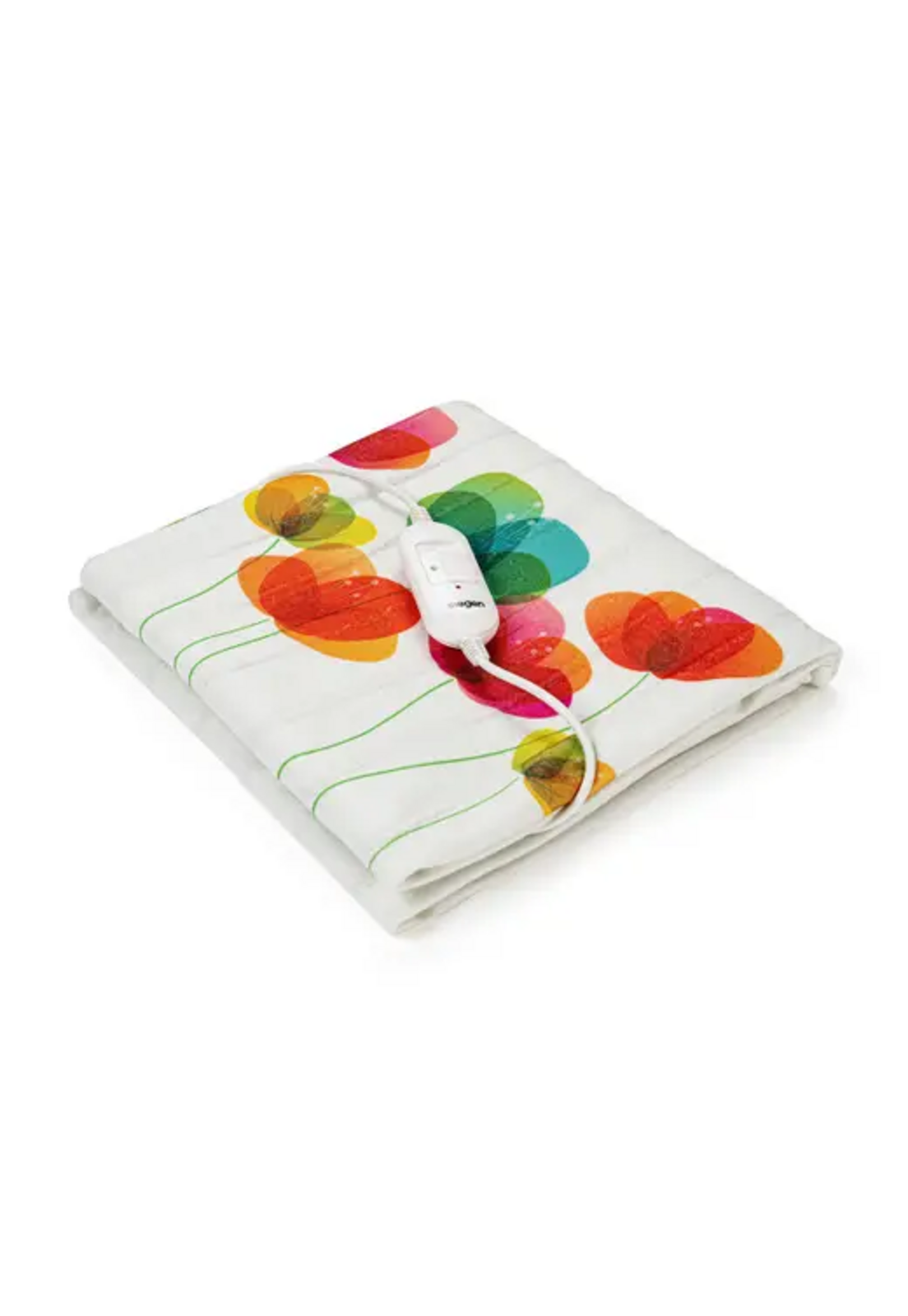 Calienta Cama Siegen 1 Plaza 60 W 2 Niveles Flores SG-5120D2-0