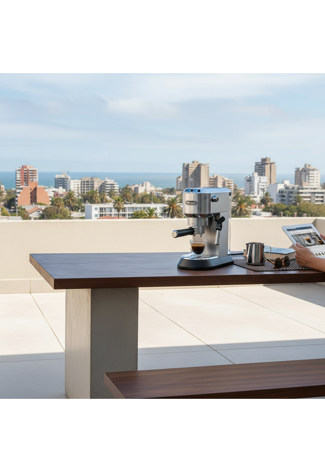 Cafetera DeLonghi Espresso Dedica Style Metal-4