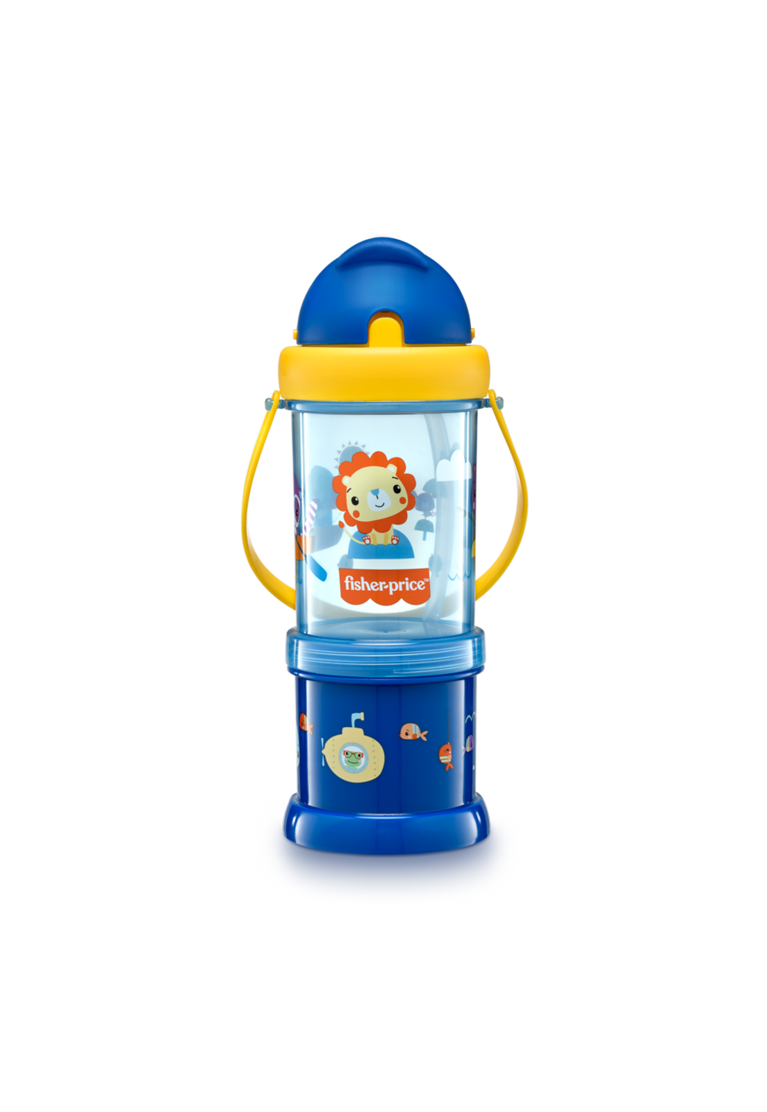 Vaso Porta Snack Fisher Price Playfyl Az Summer Sky BB1012-0