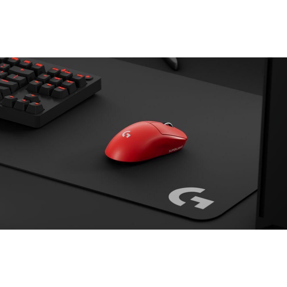 Mouse Gamer Logitech PRO X Superlight Inalambrico Rojo-7