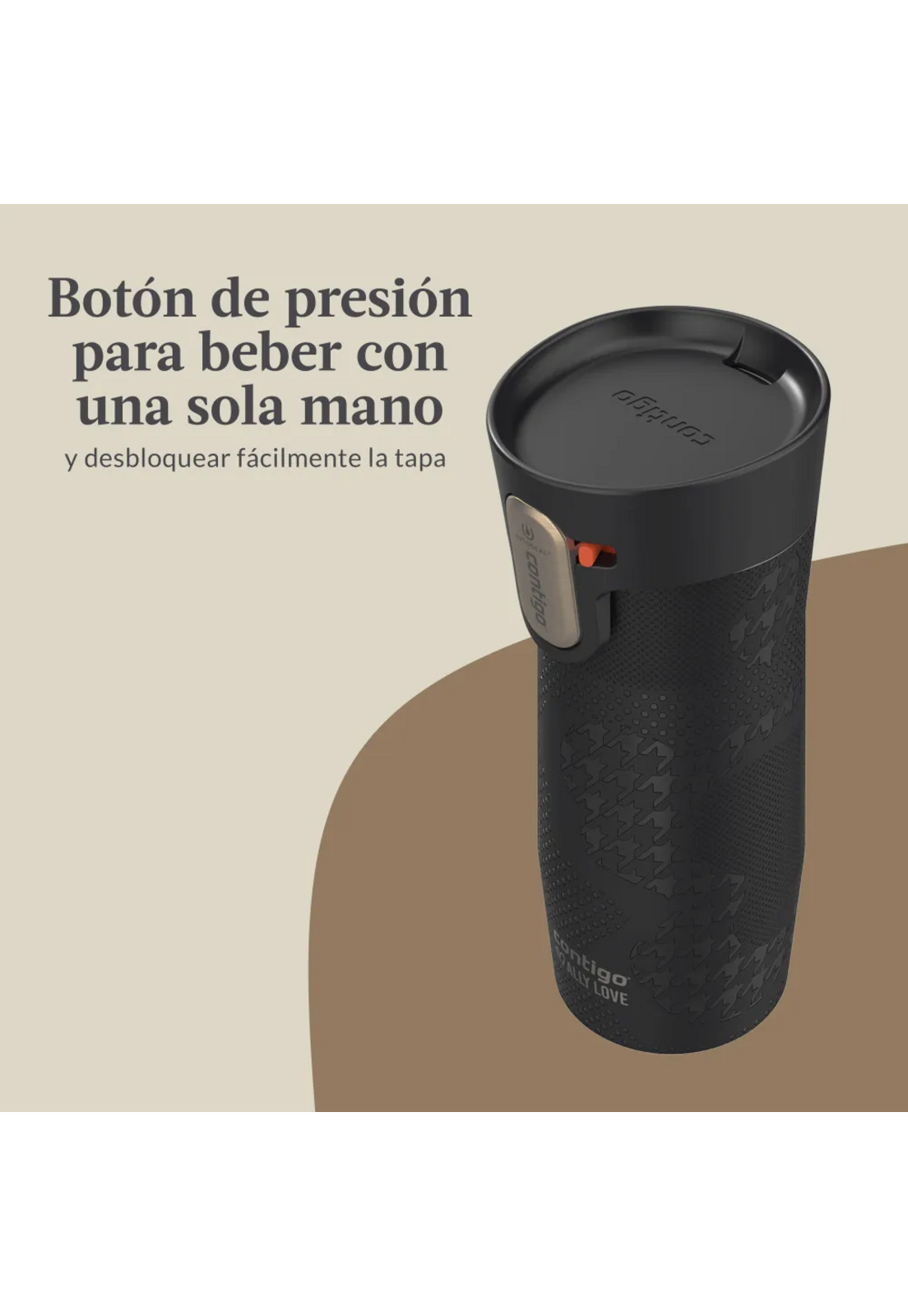 Vaso Mug Térmico Contigo West Loop 3.0 Ally Love 473 ml Ng-4