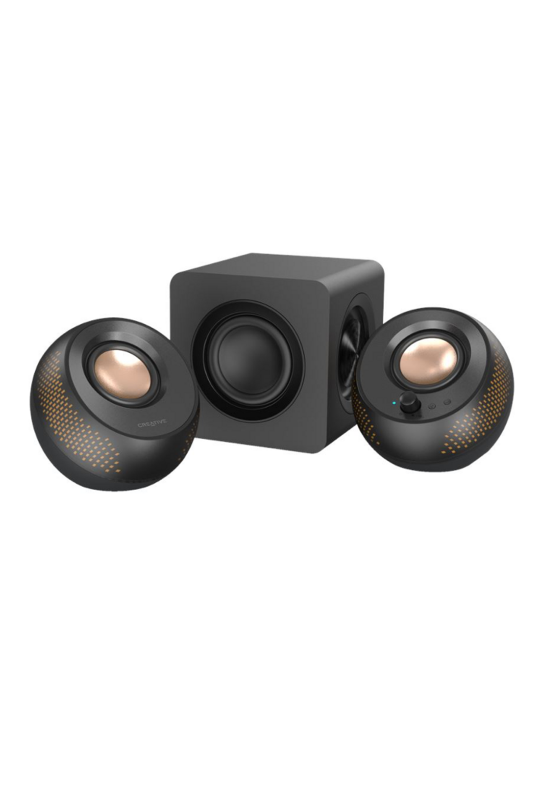 Parlantes Creative Pebble X Plus USB-C 60W BT Subwoofer RGB-3