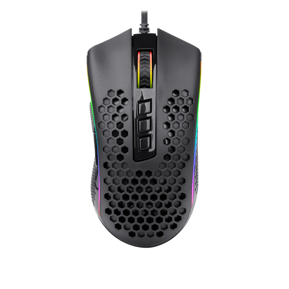 Mouse Gamer Redragon Storm Elite M988 Negro RGB-0