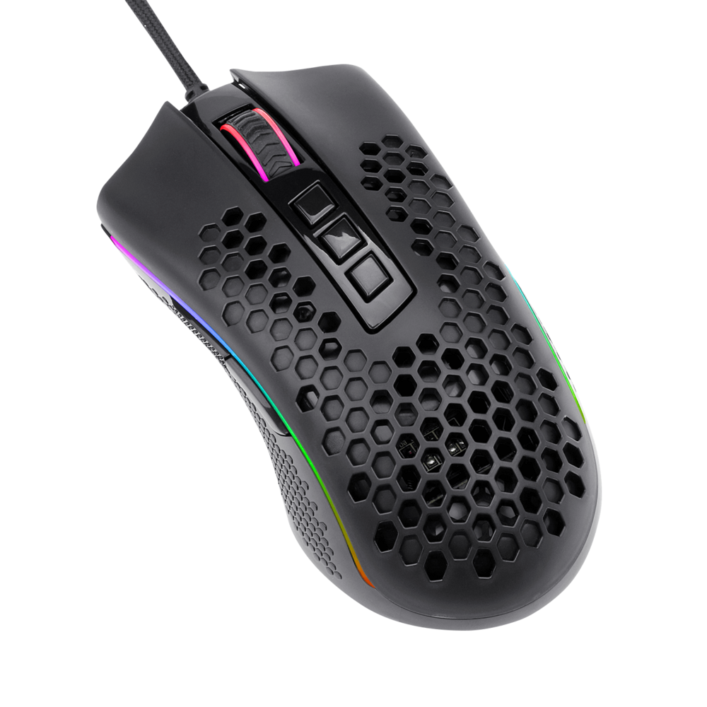 Mouse Gamer Redragon Storm Elite M988 Negro RGB-1