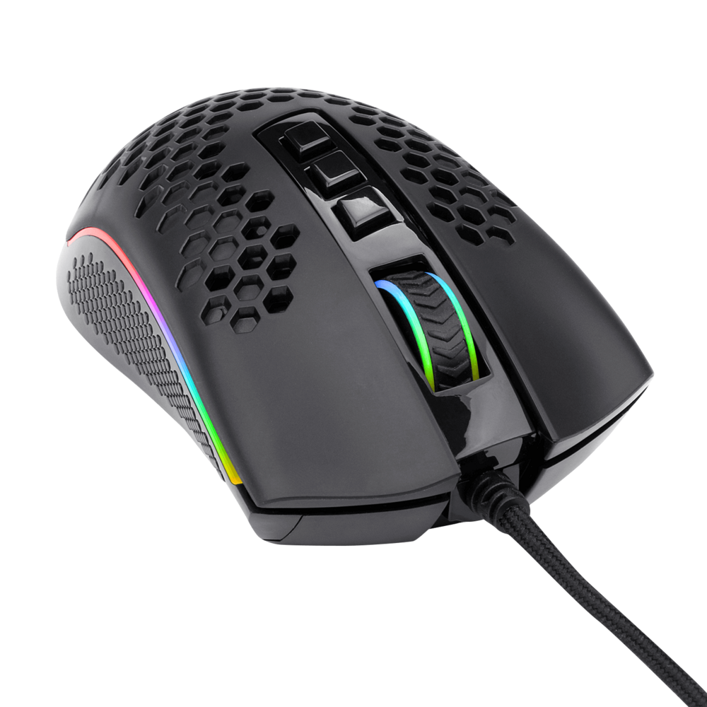 Mouse Gamer Redragon Storm Elite M988 Negro RGB-6