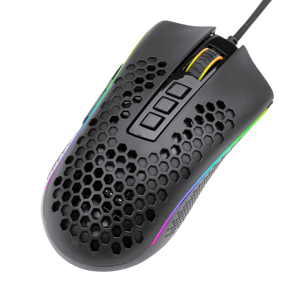 Mouse Gamer Redragon Storm Elite M988 Negro RGB-7