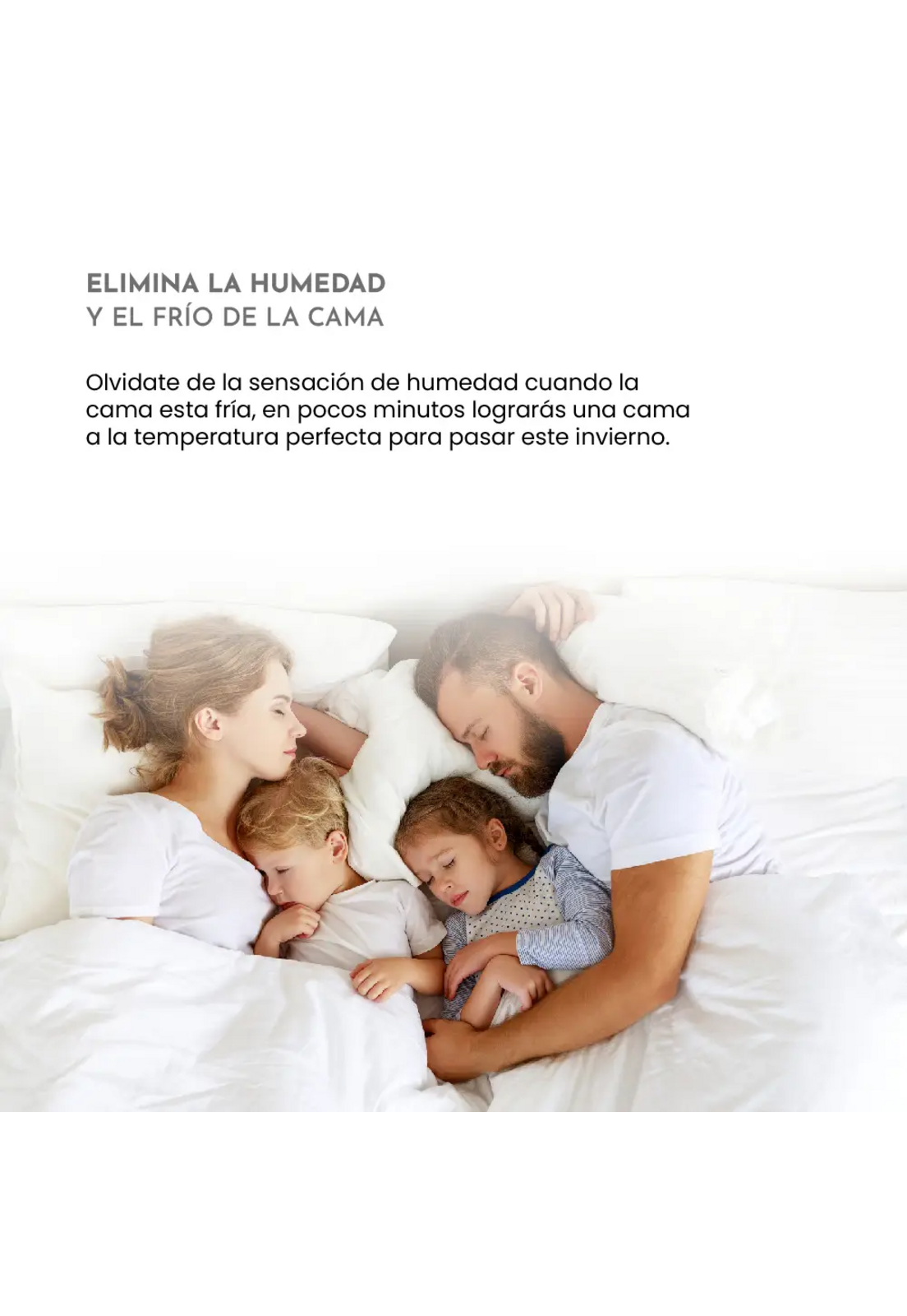 Calienta Cama Siegen 2 Plazas Chiporro 9 Temp 60 W SG-5351-3