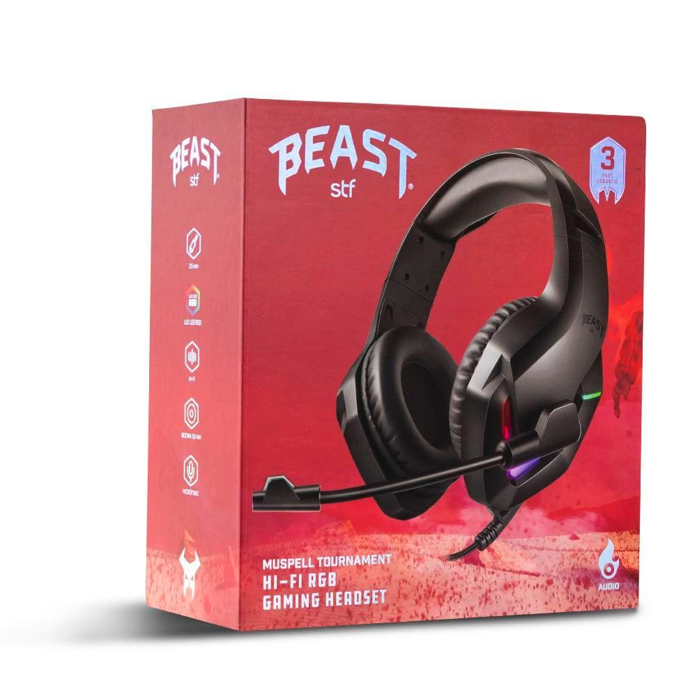 Audifono Gamer STF Muspell Tournament RGB Negro-3