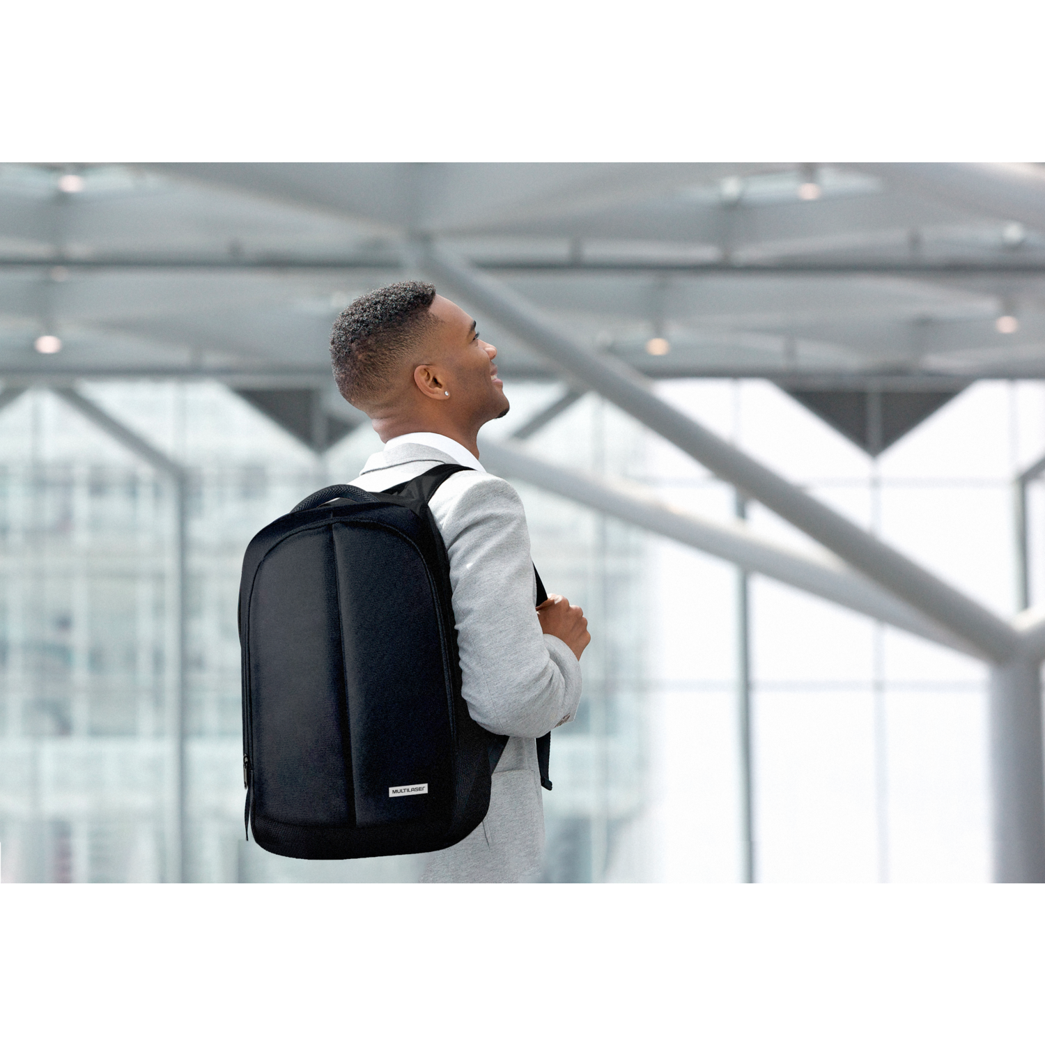 Mochila Notebook 15,6 Multilaser Executive Negro BO440-2