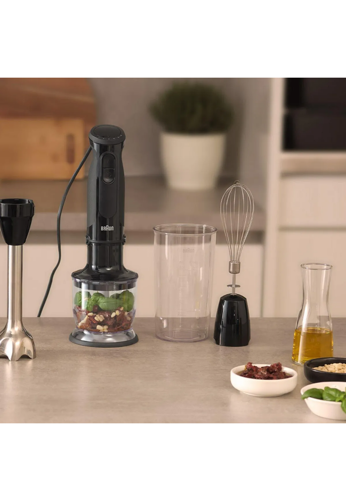 Minipimer Braun MultiQuick 5 1000W 21 Vel Picadora-5