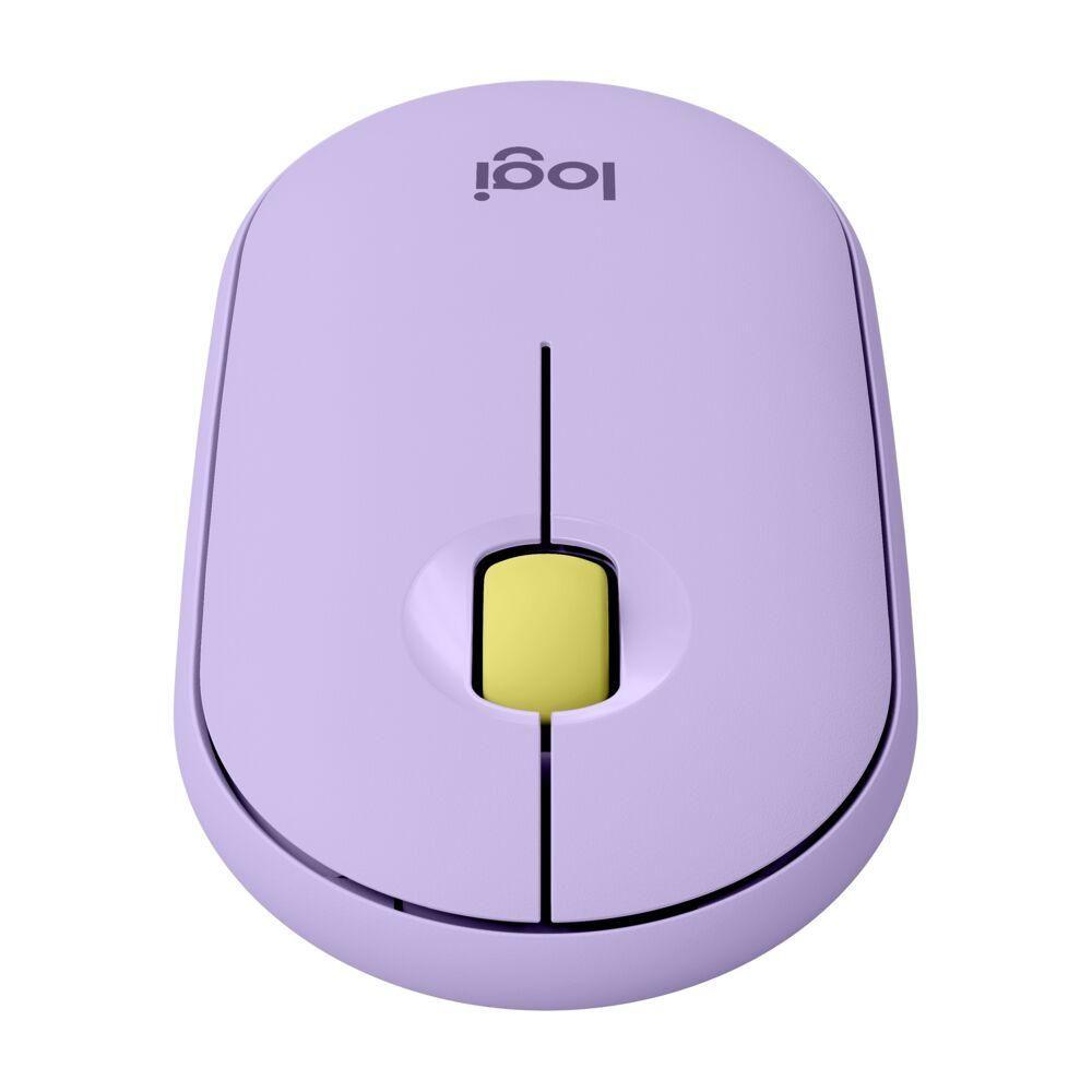 Mouse Logitech M350 Pebble Inalambrico Lavanda-5