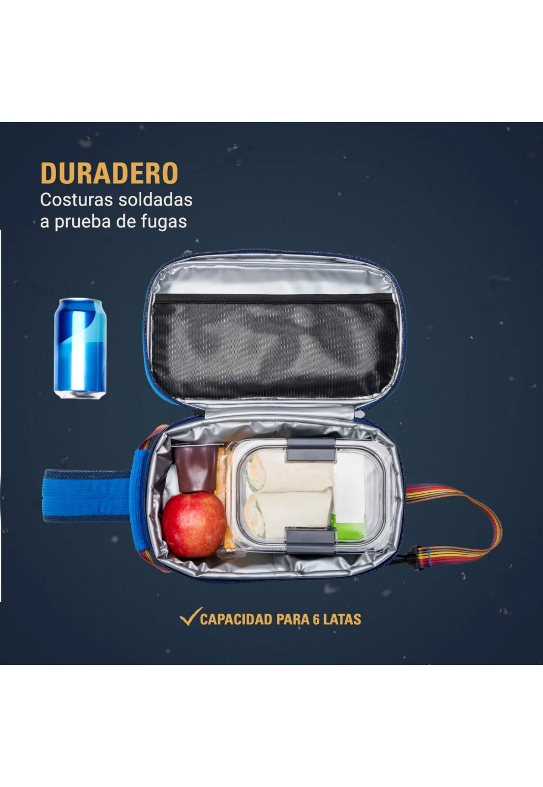 Cooler Soft Coleman 6 Latas o Lonchera Stranger Things-2