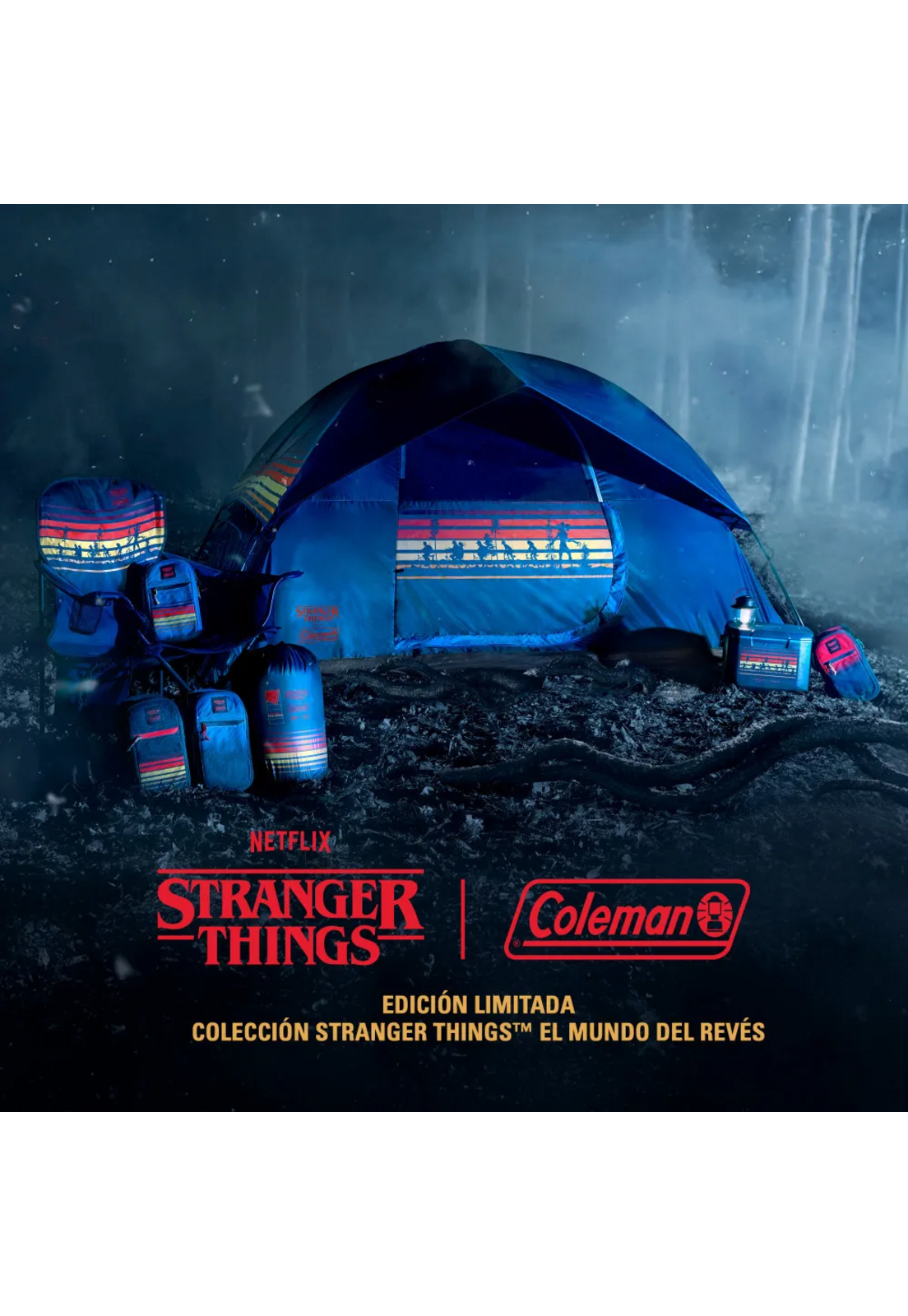 Cooler Soft Coleman 6 Latas o Lonchera Stranger Things-5