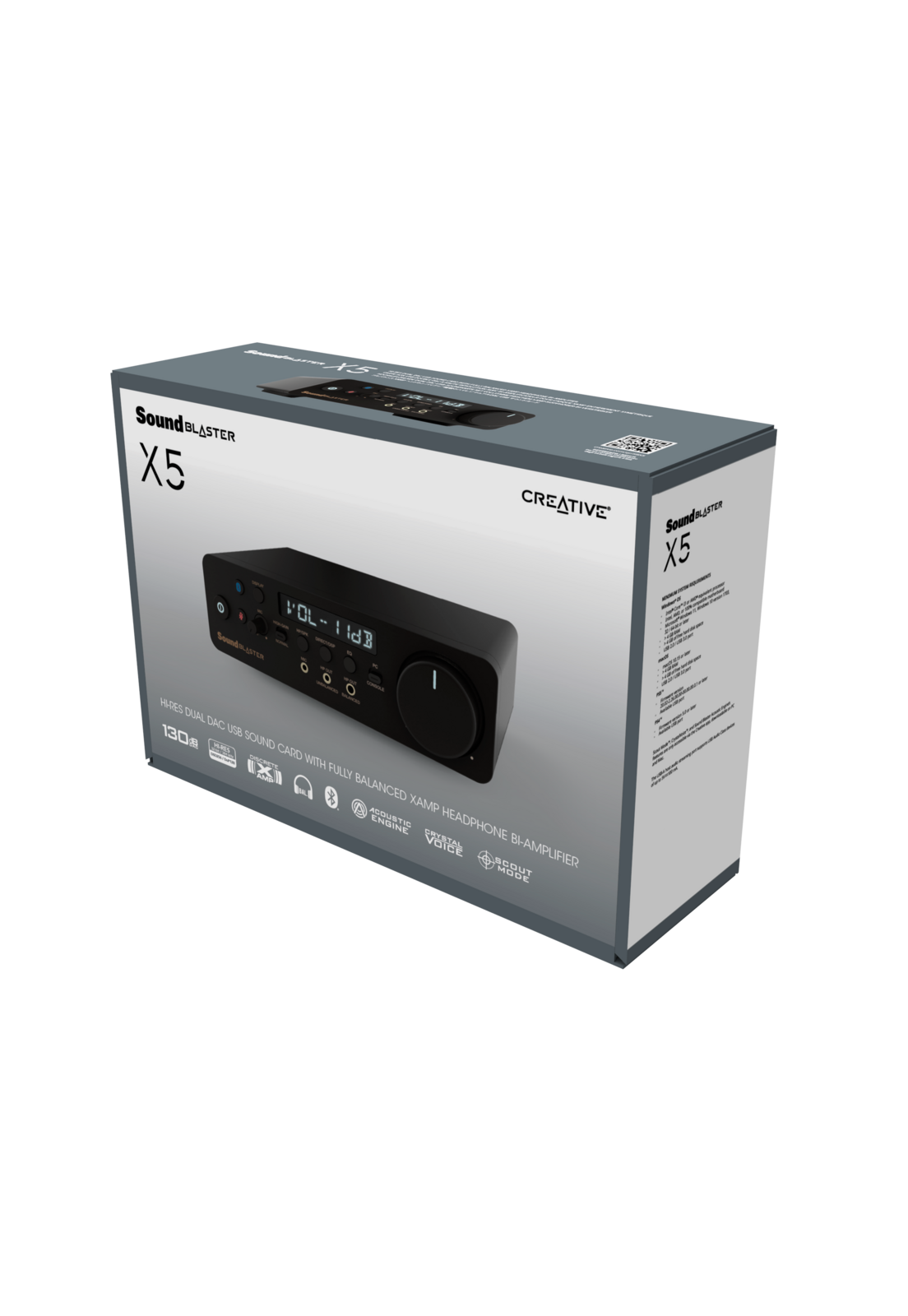 Tarjeta Sonido Externa Creative Sound Blaster X5 USB Bt-2