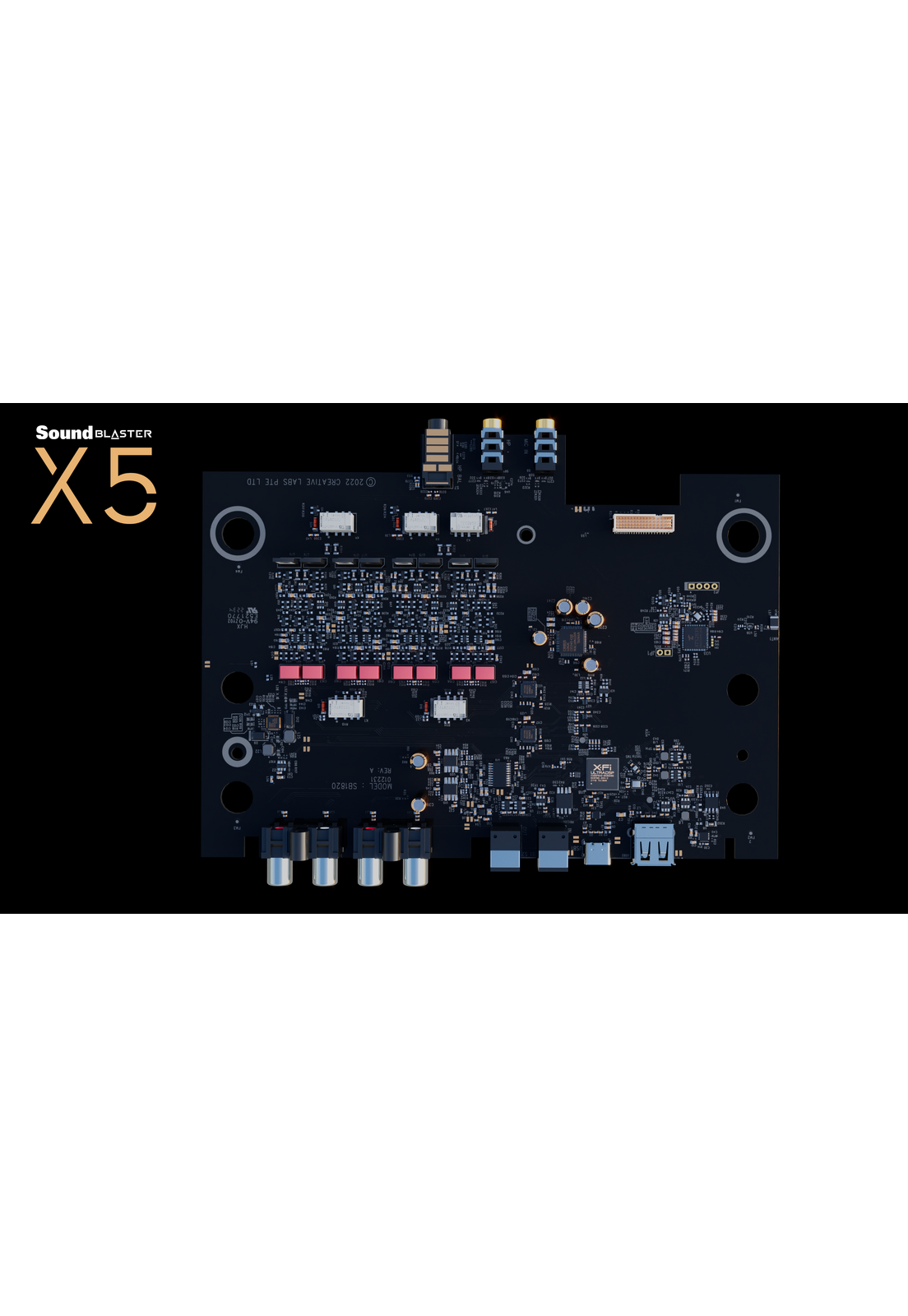 Tarjeta Sonido Externa Creative Sound Blaster X5 USB Bt-6