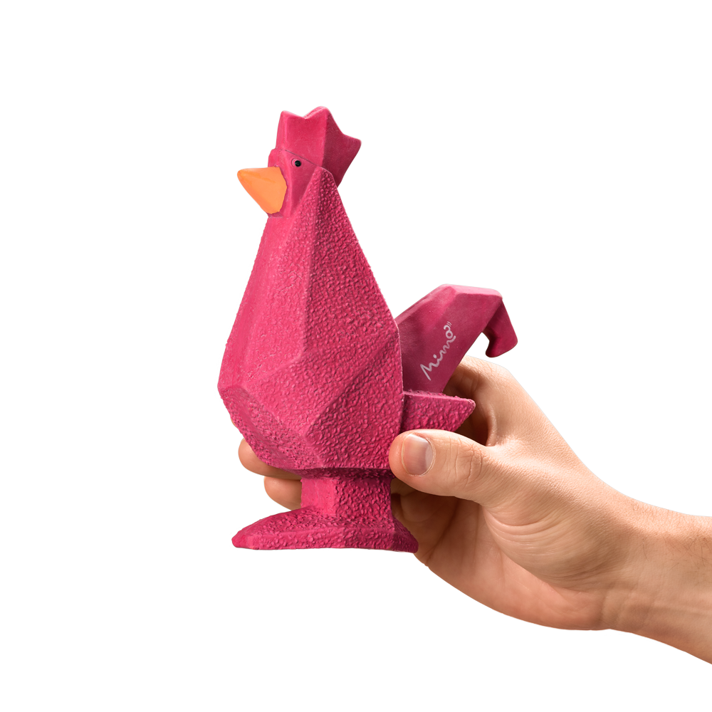 Juguete Para Perro Mimo Gallo Latex 17 cm PP105-1