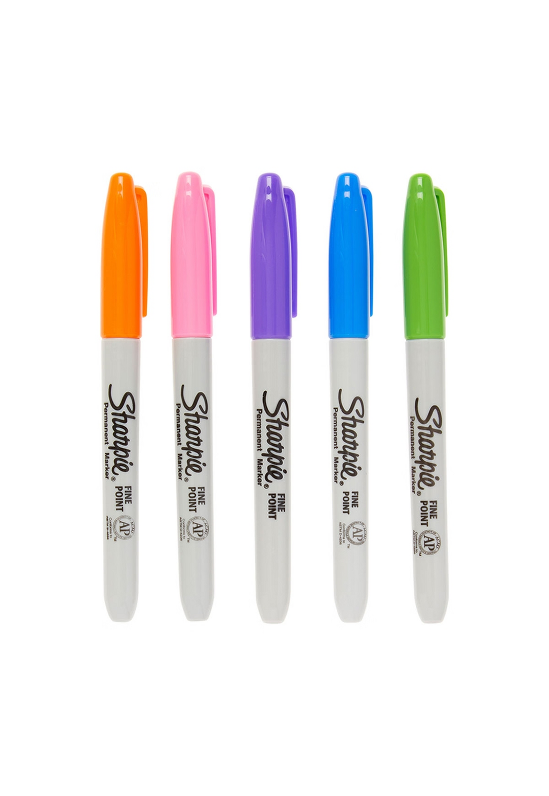 Set 5 Plumones Marcadores Sharpie Glam Pop Punta Fina Perma-3