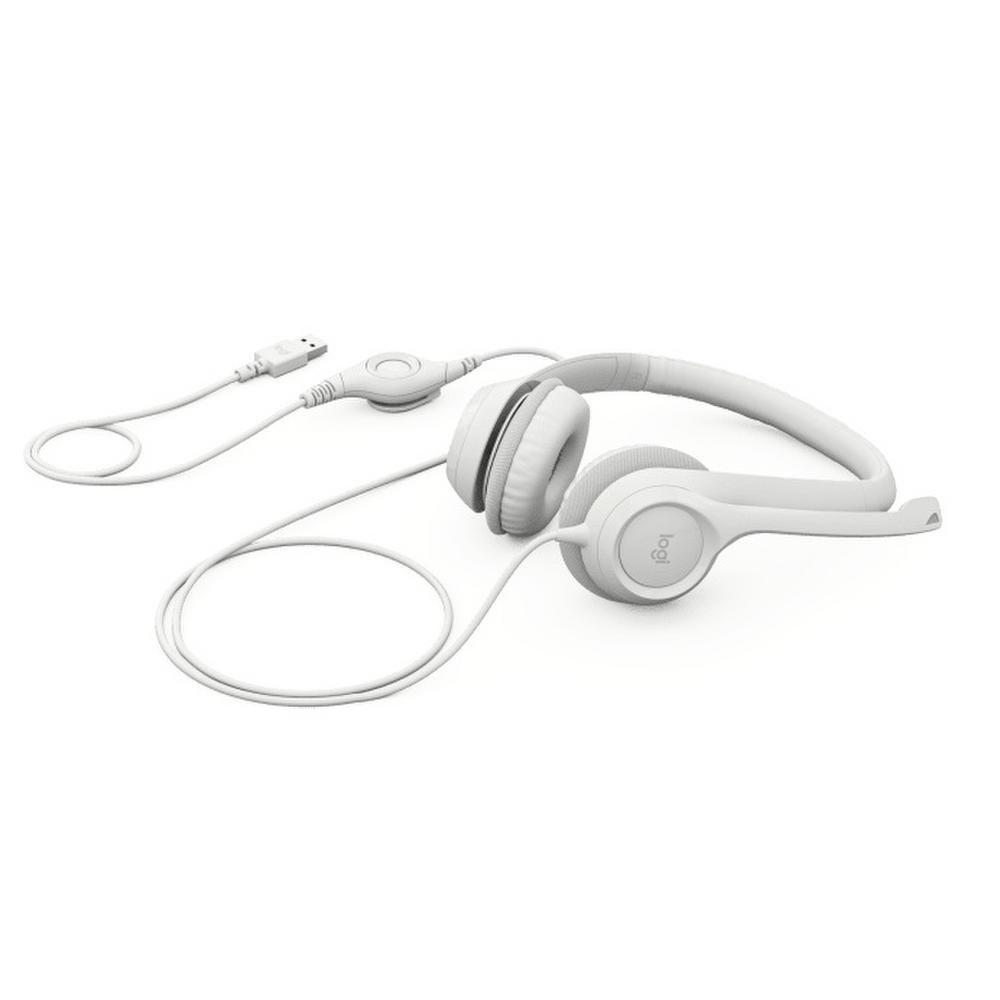 Audifono para Computador Logitech H390 Blanco-3