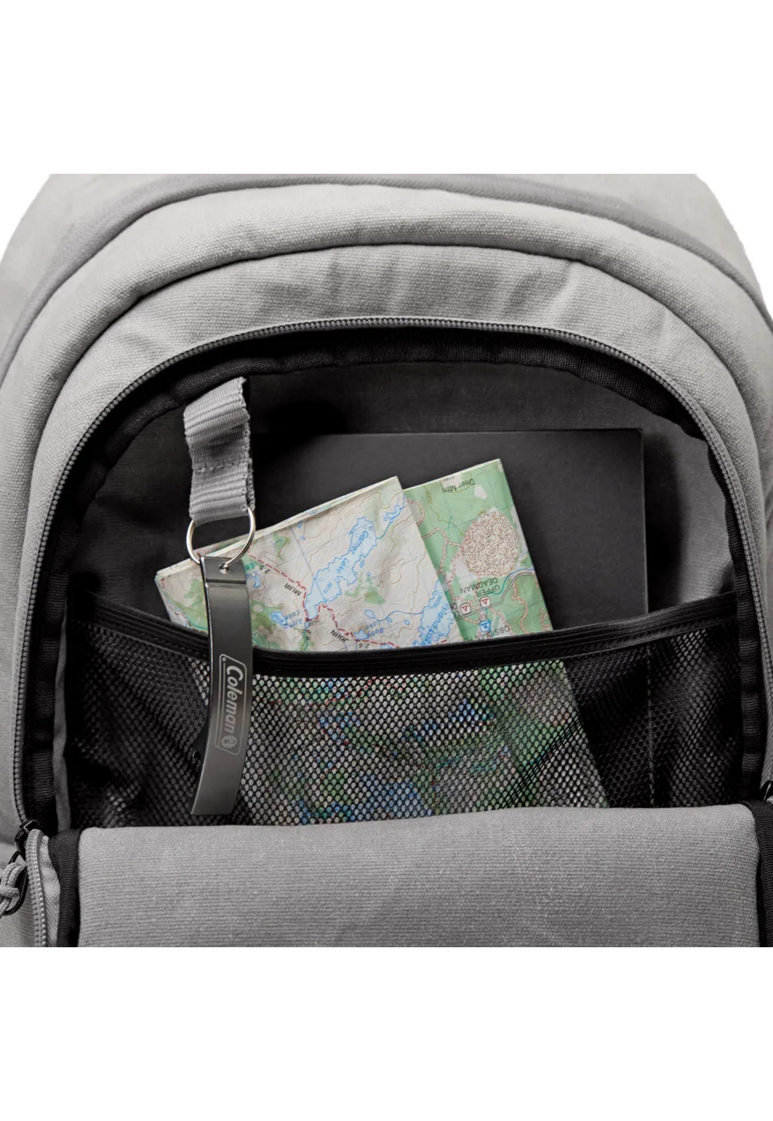 Cooler Coleman Mochila 30 Latas 24h Térmica Outdoor Gris-2