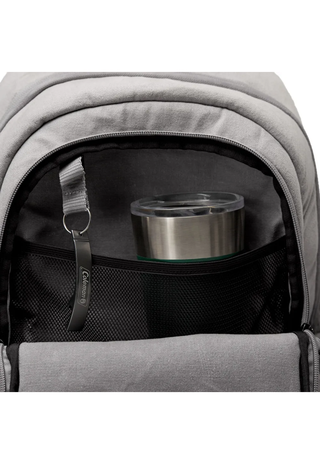 Cooler Coleman Mochila 30 Latas 24h Térmica Outdoor Gris-5
