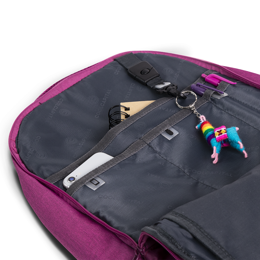 Mochila Notebook Coolcapital 15,6 Phoenix Rosa B42235-5