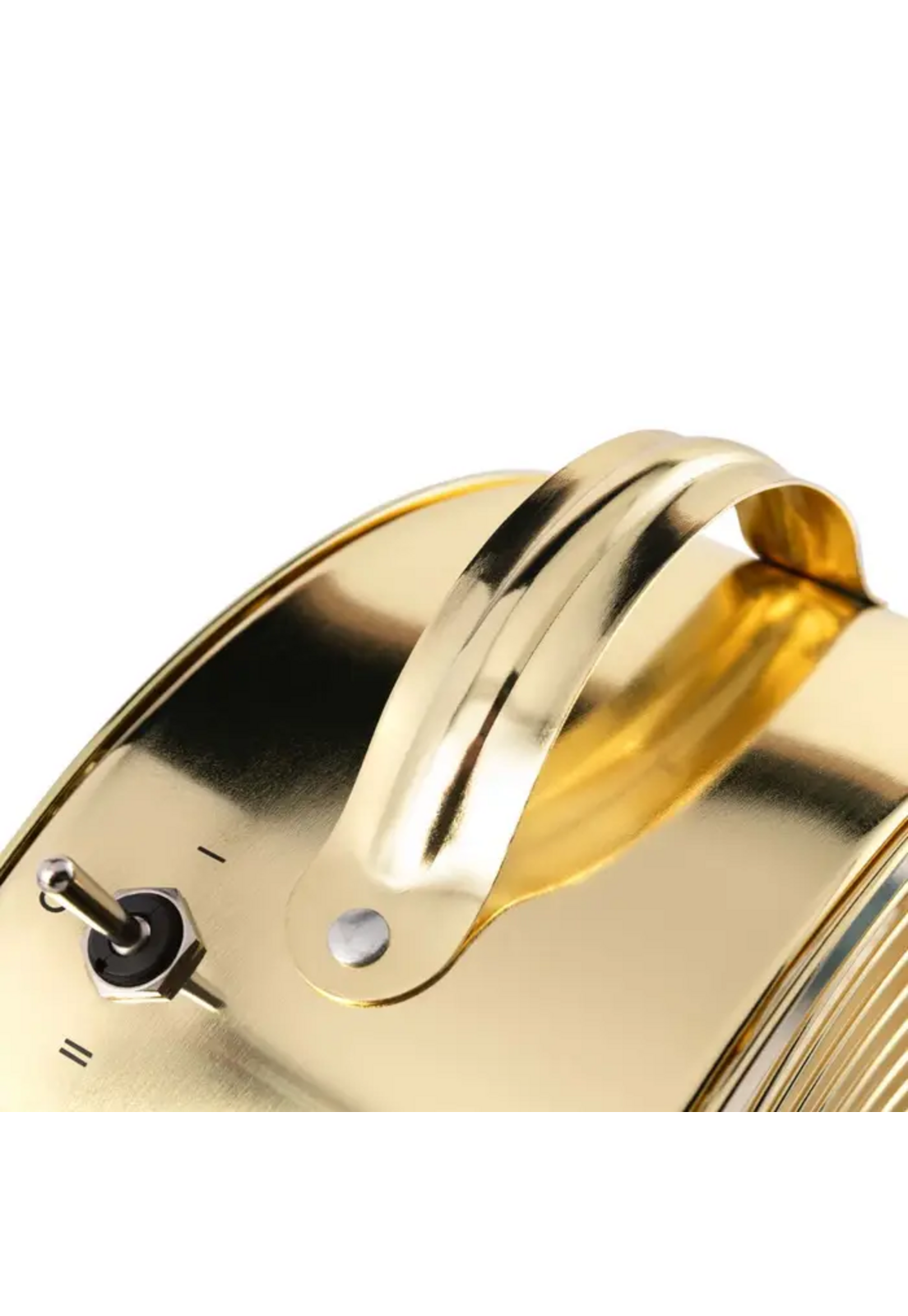 Ventilador Thomas 20 Cm Dorado Vintage 25W Bajo Consumo-9