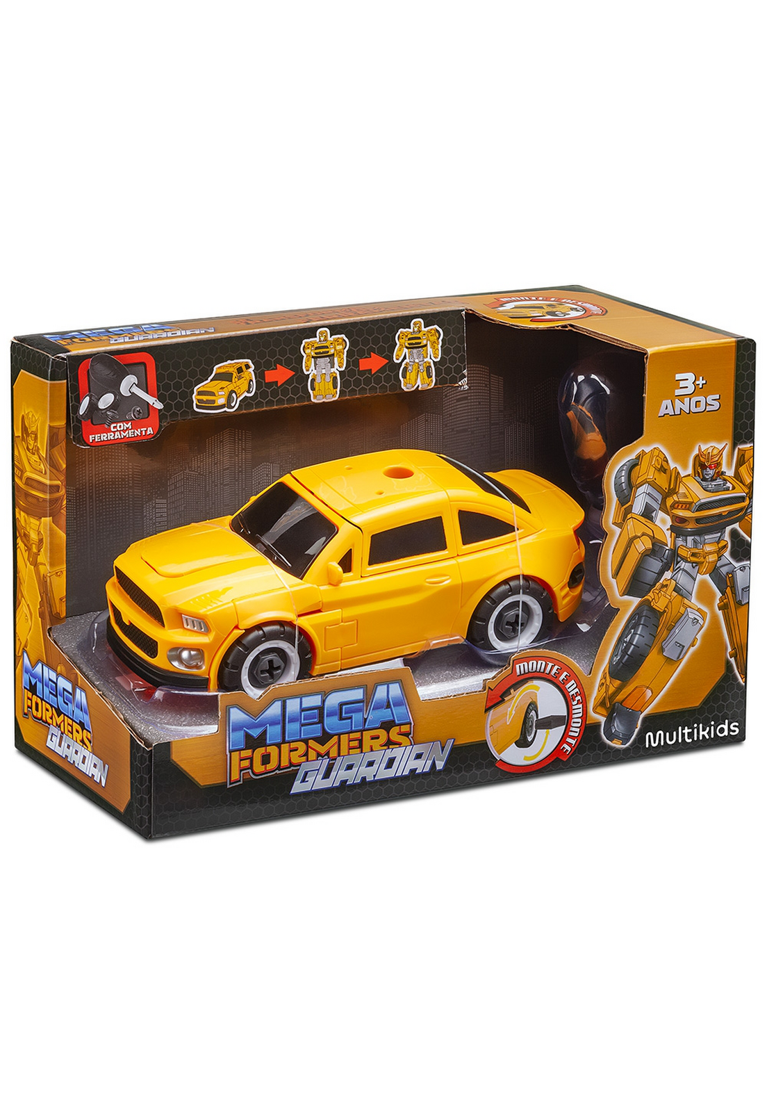 Megaformers Guardian Amarillo BR1757-0