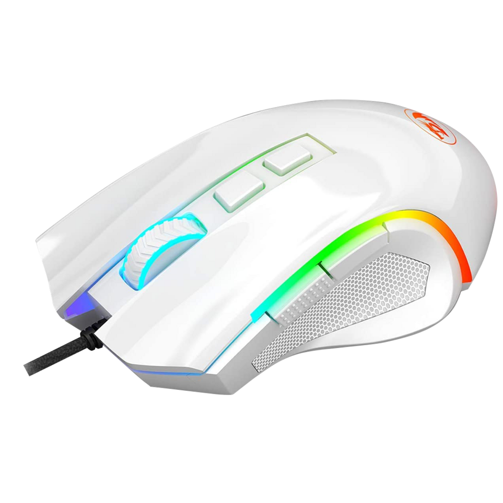 Kit Gamer Redragon Teclado Kumara y Mouse Griffin BLANCO-2