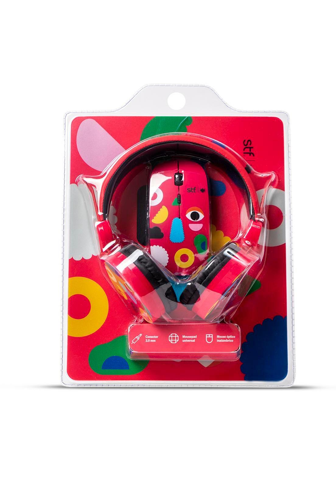 Pack 3 En 1 STF  Mouse Audifono Mouse Pad Alexsiordia-4