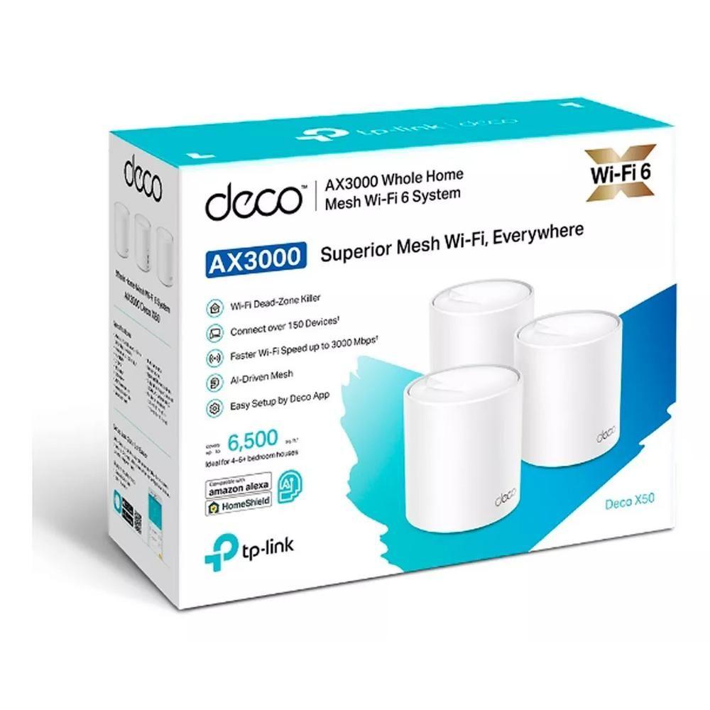 Sistema Tp-Link Mesh Deco X50 WiFi 6 AX3000 (3 pack)-4