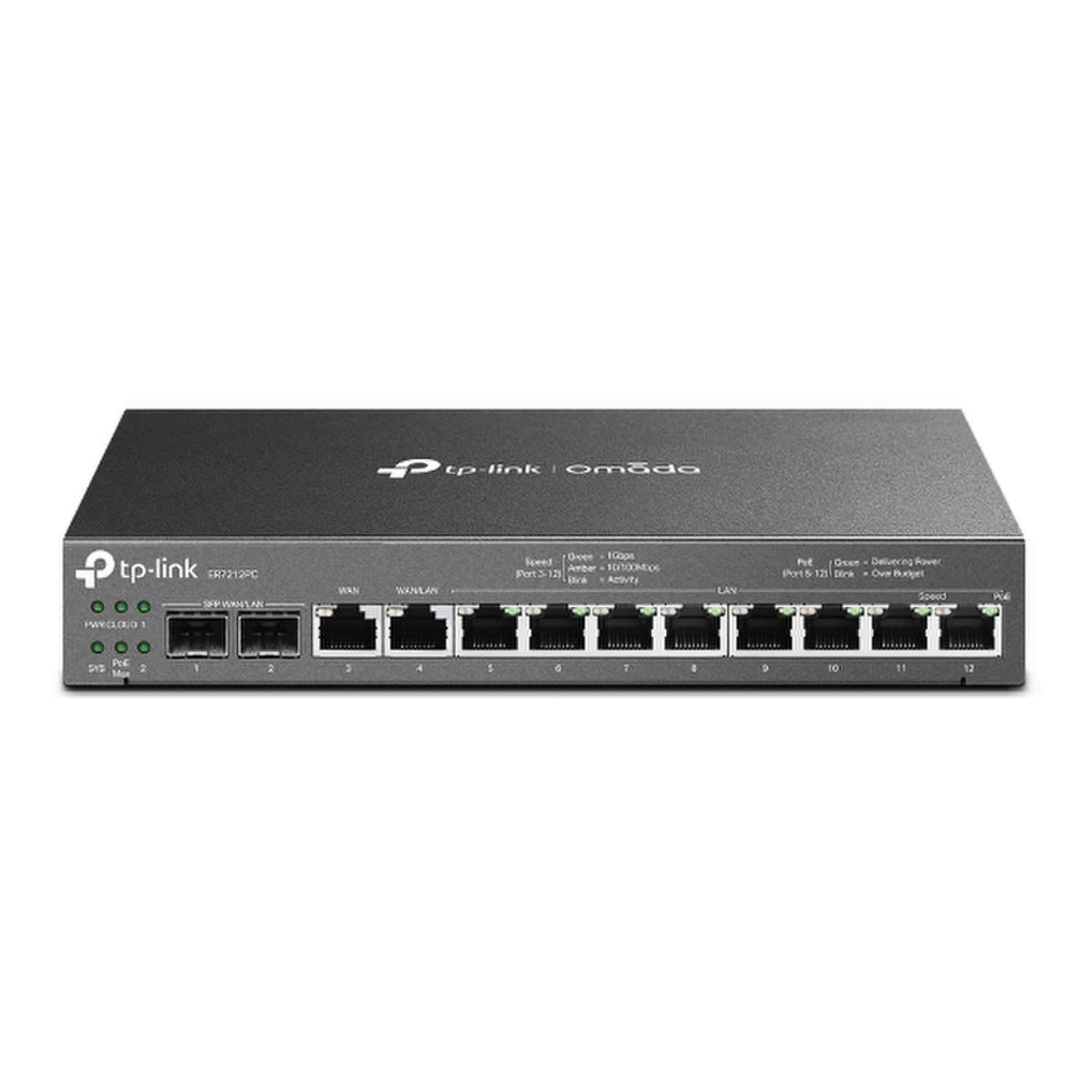 Router Vpn Tp-link Er7212pc Gigabit 3 En 1 Omada Poe+-0