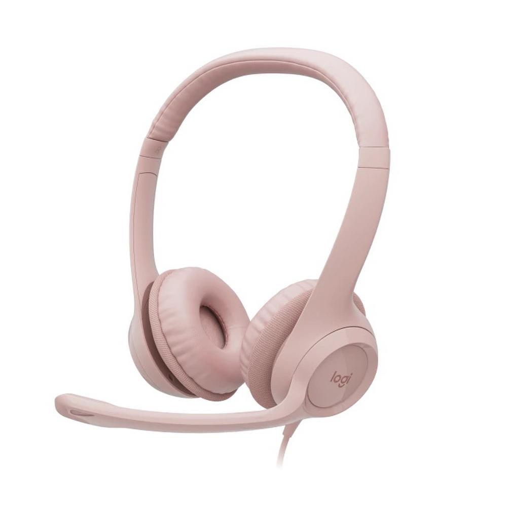 Audifono para Computador Logitech H390 Rosa-0