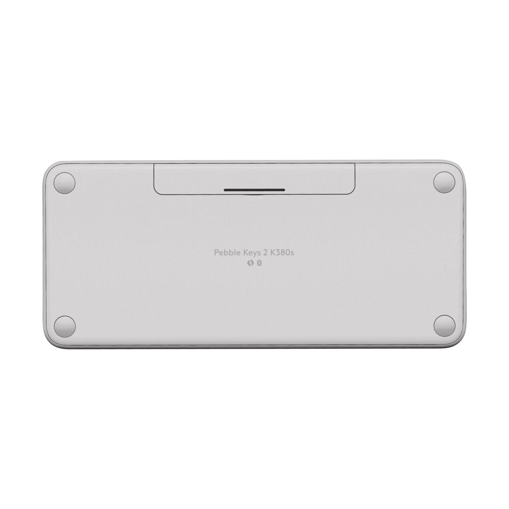 Teclado Logitech Pebble 2 K380S Blanco Español-1