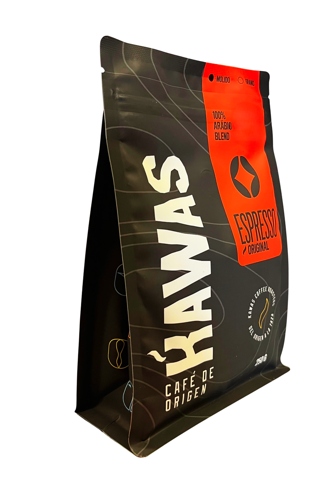 Cafe Molido Kawas Espresso Arabica Original 250g-3