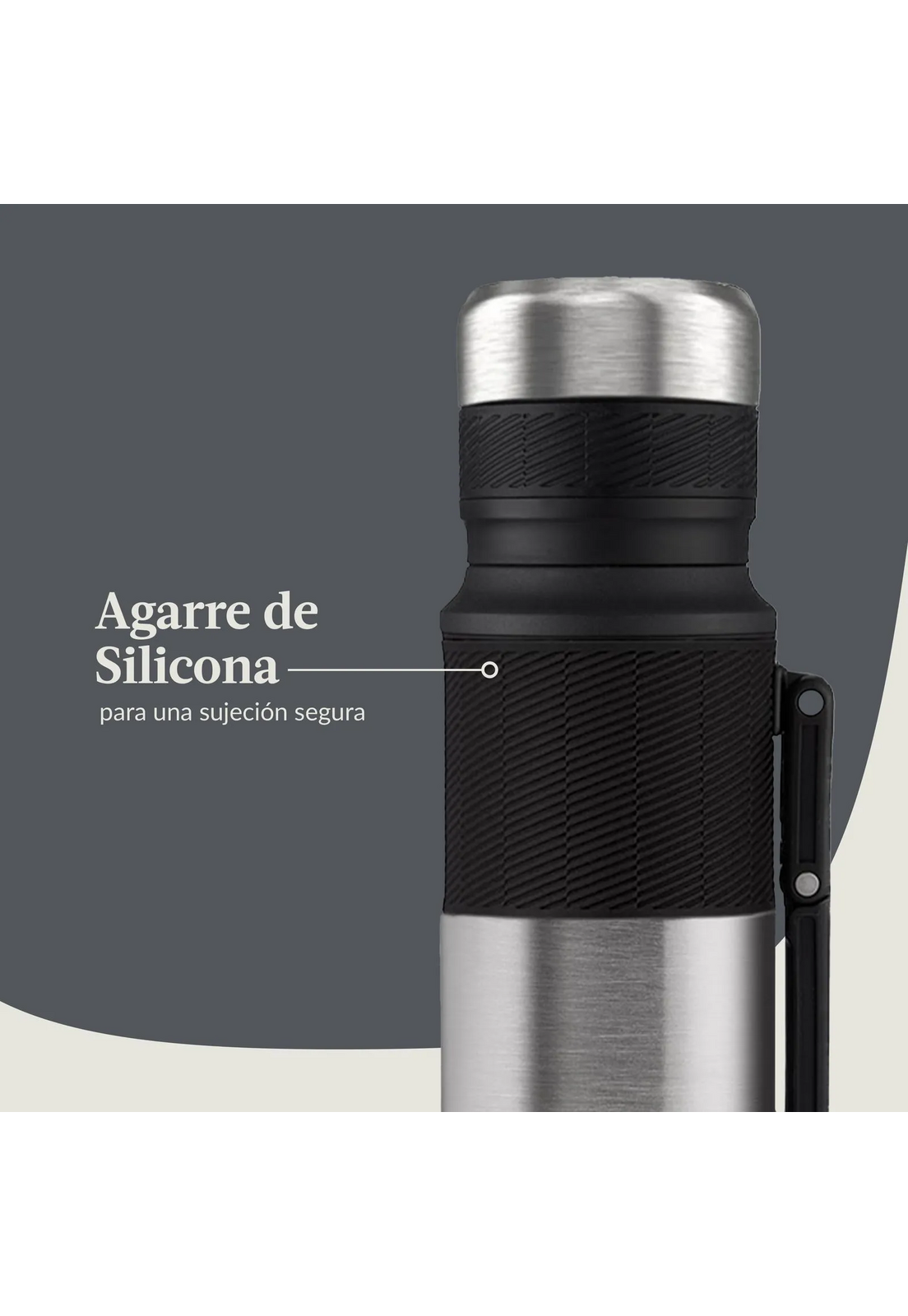 Termo Contigo Thermalock 35H Calor 60H Frio Gris-5