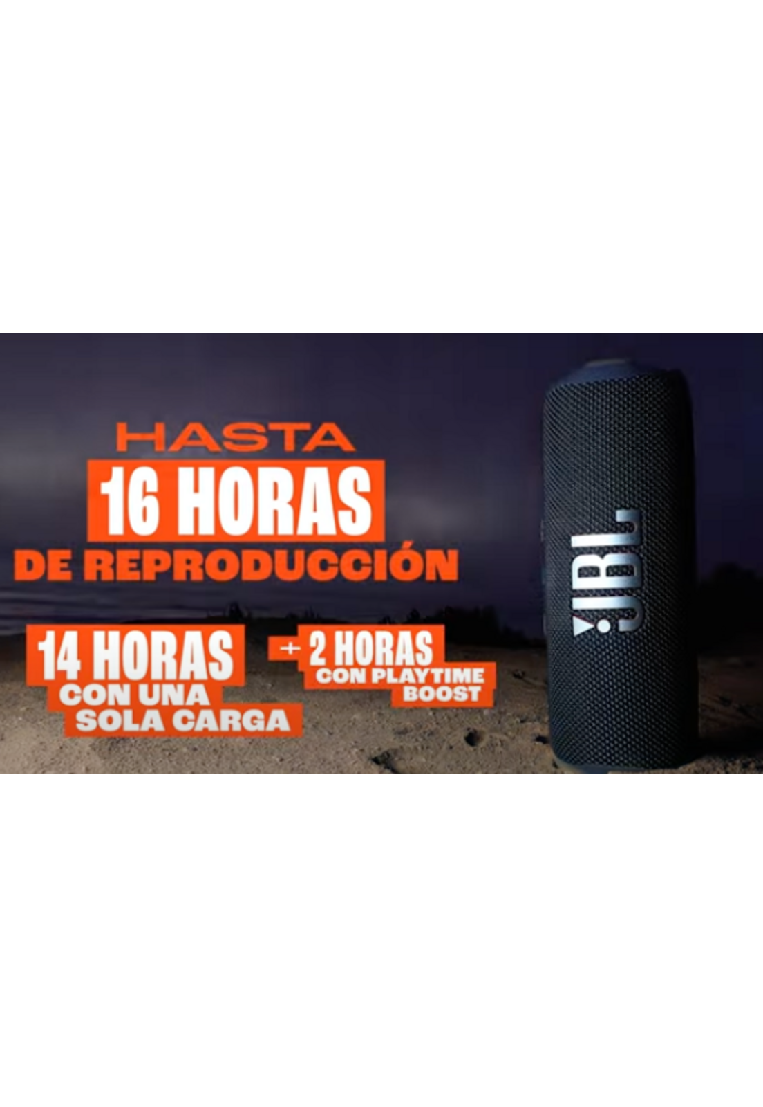 Parlante JBL Flip 7 Portatil Resistente al Agua Azul-5