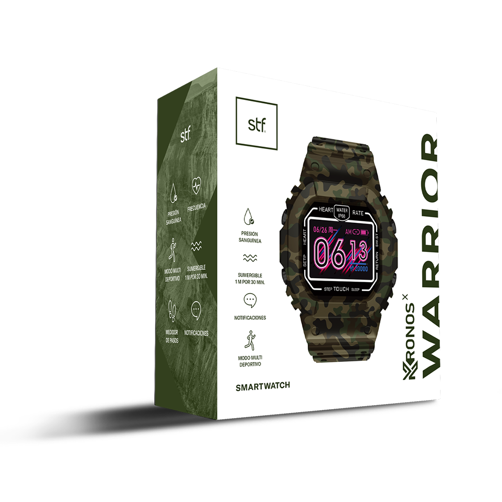 Smartwatch STF Kronos Warrior Camuflado-1