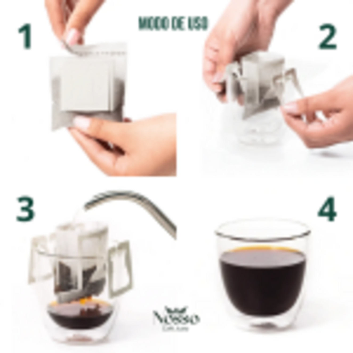 Cafe Sin Maquina Drip Nosso Cafe Justo Tropical Blend-7