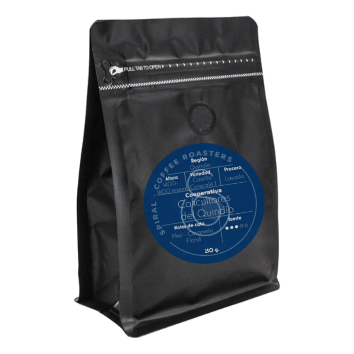 Cafe Molido Spiral Coffee Colombia Barranquero 250g-2