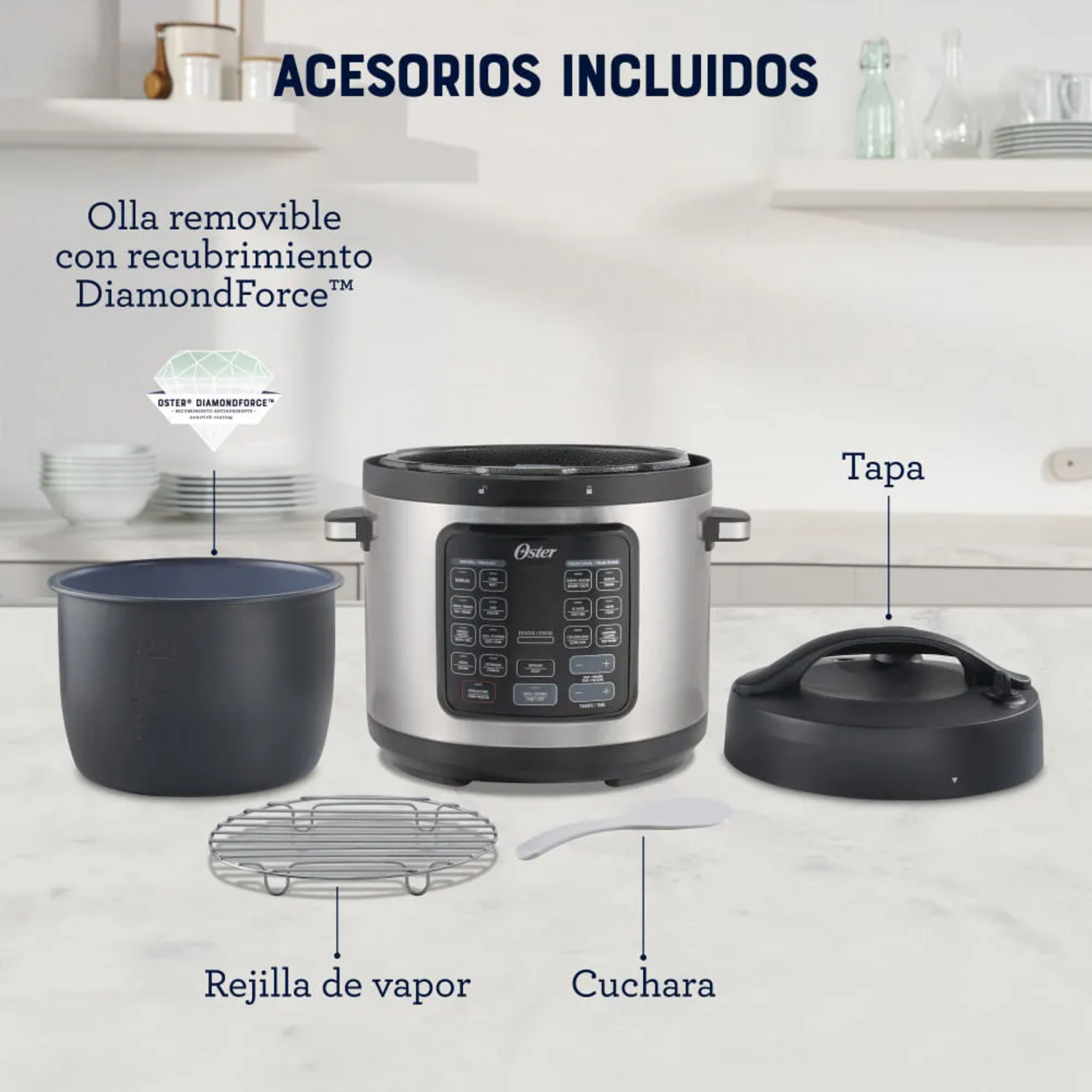Multiolla Oster 5,7 Litros Diamond Force-6