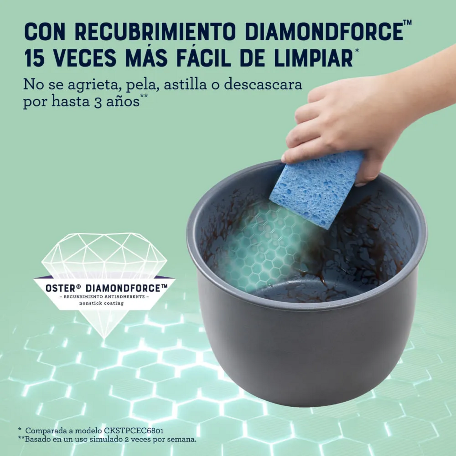 Multiolla Oster 5,7 Litros Diamond Force-8