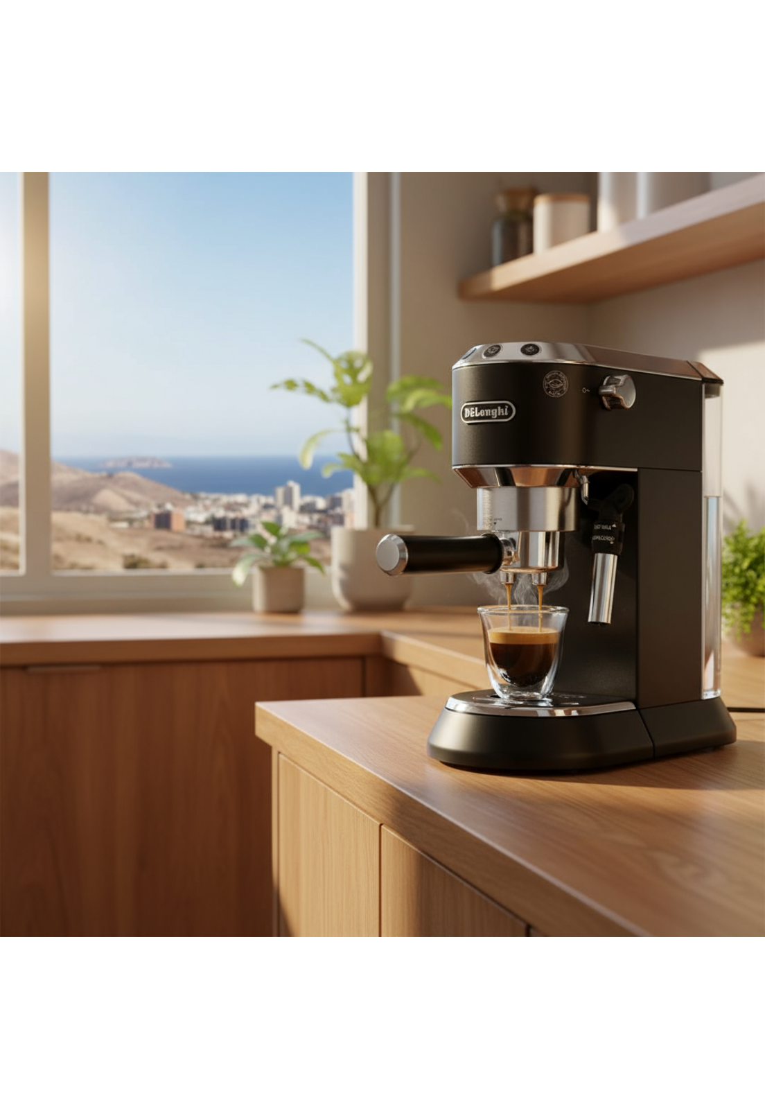 Cafetera DeLonghi Espresso Dedica Style Negra-2
