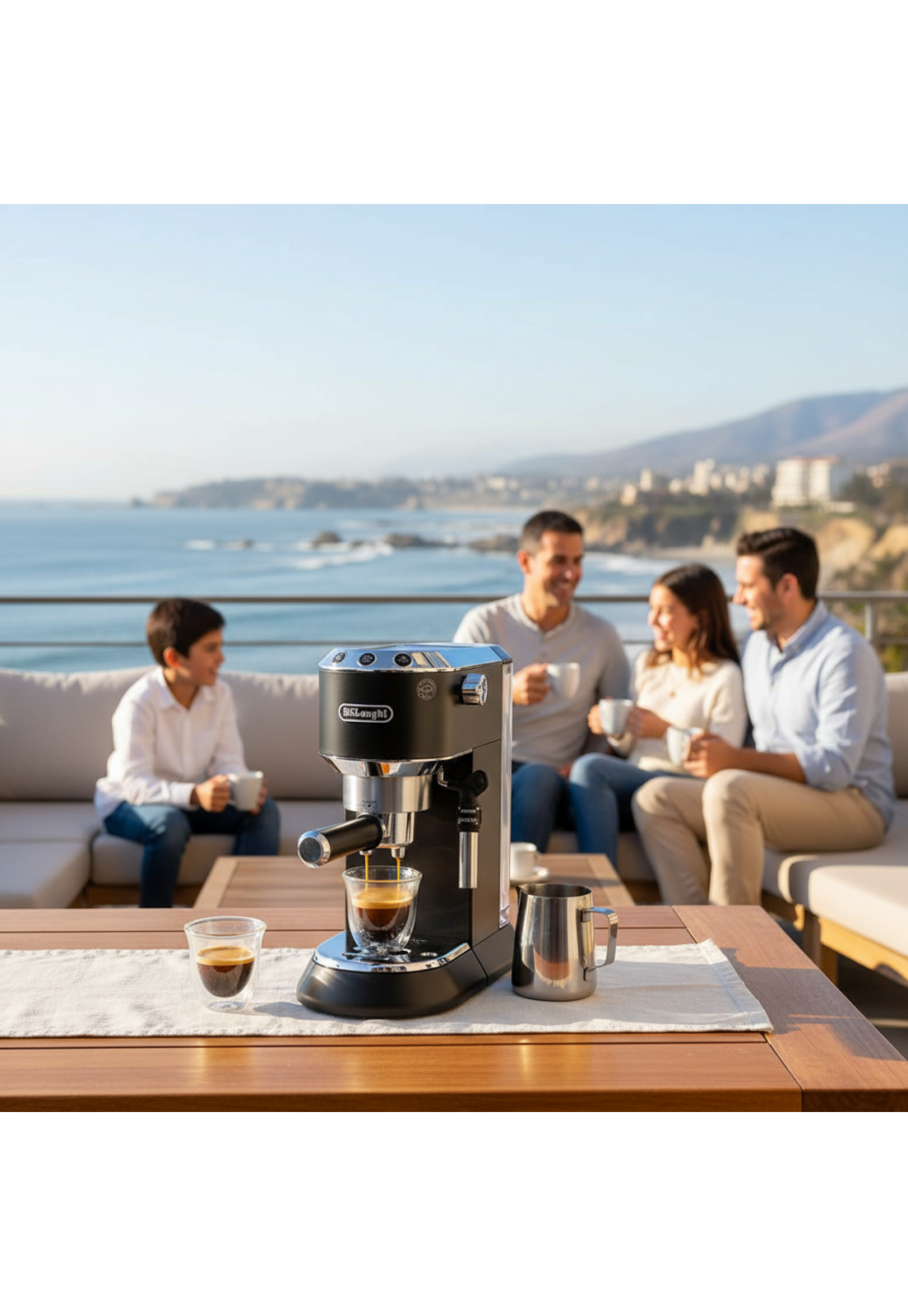 Cafetera DeLonghi Espresso Dedica Style Negra-4