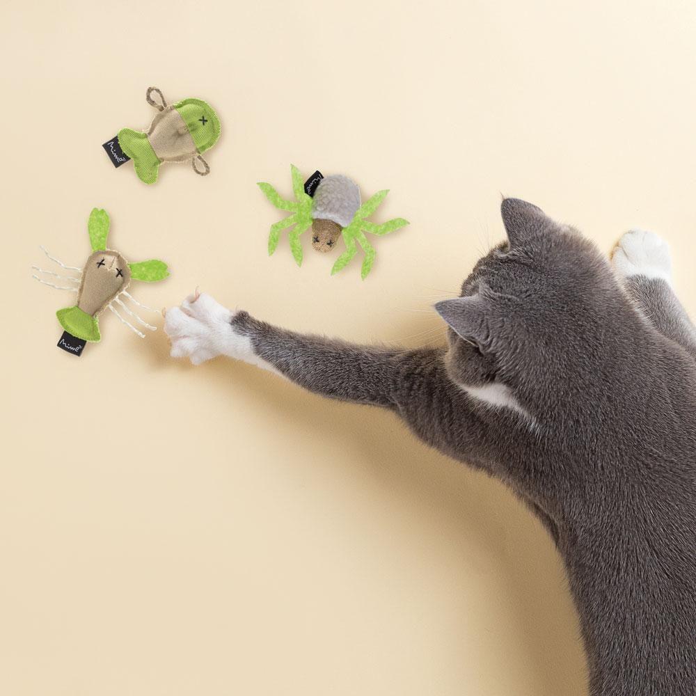 Juguete Gato Mimo Pescado Peluche Catnip 9cm PP227-2