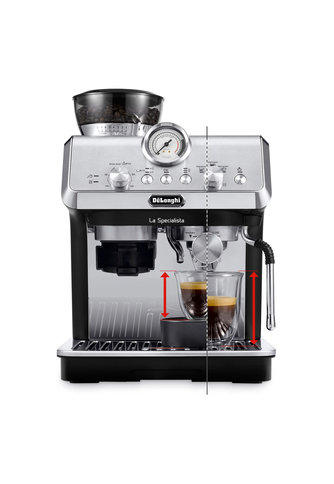 Cafetera DeLonghi La Specialista Arte Molinillo LatteArt-6