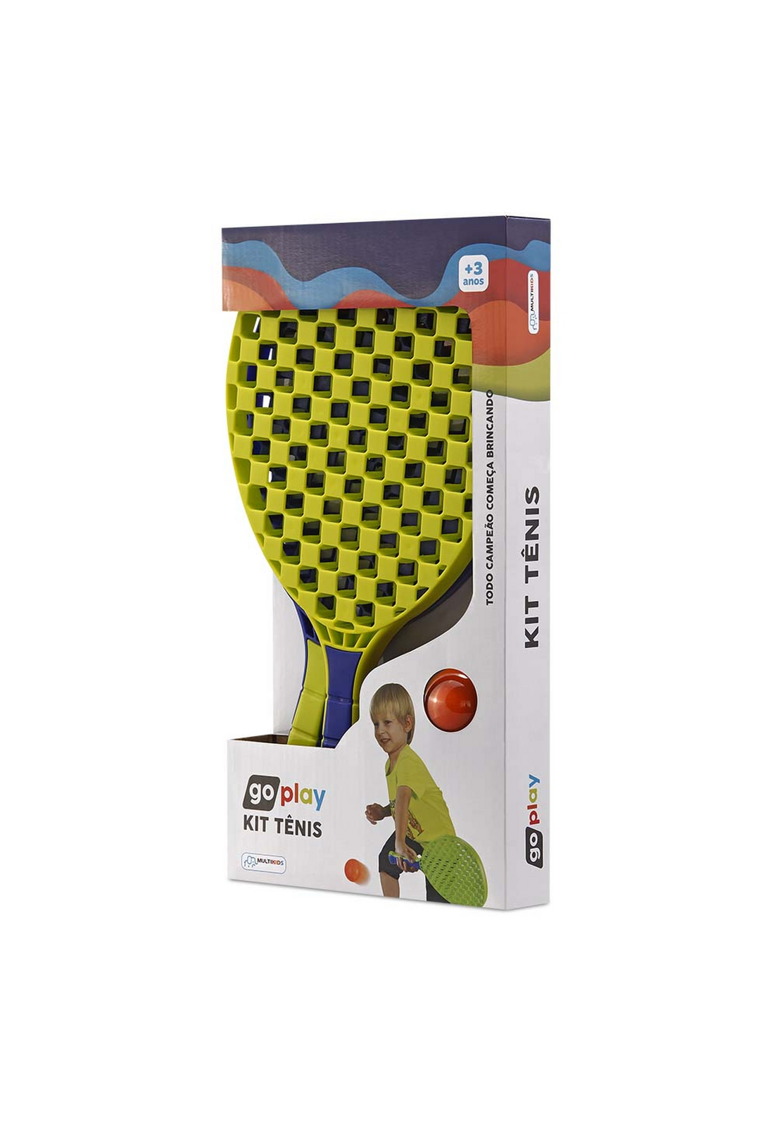 Kit de Tenis Go Play Multikids BR949-2