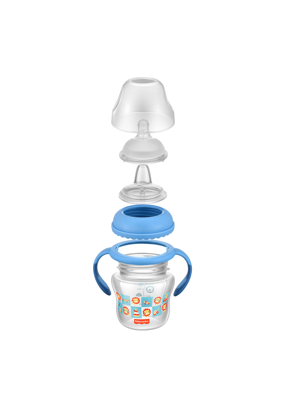 Vaso de Entrena Fisher Price First Moments Az 150 Ml BB1055-3