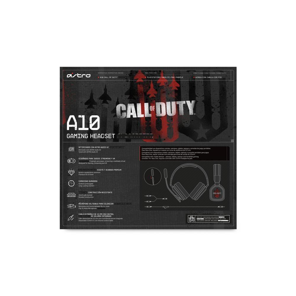 Audifono Gamer Astro A10 Call of Duty-1